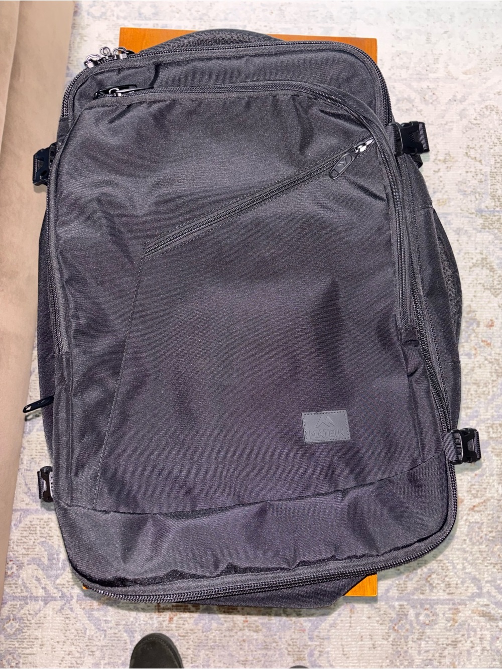 Matein versatile travel backpack, carry-on